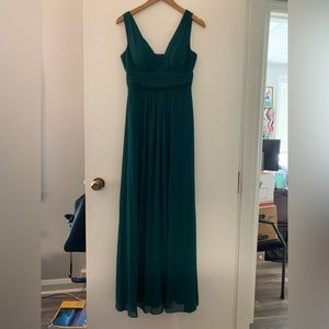 Green gown size 4